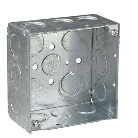 big square metal box|4 inch metal electrical box.